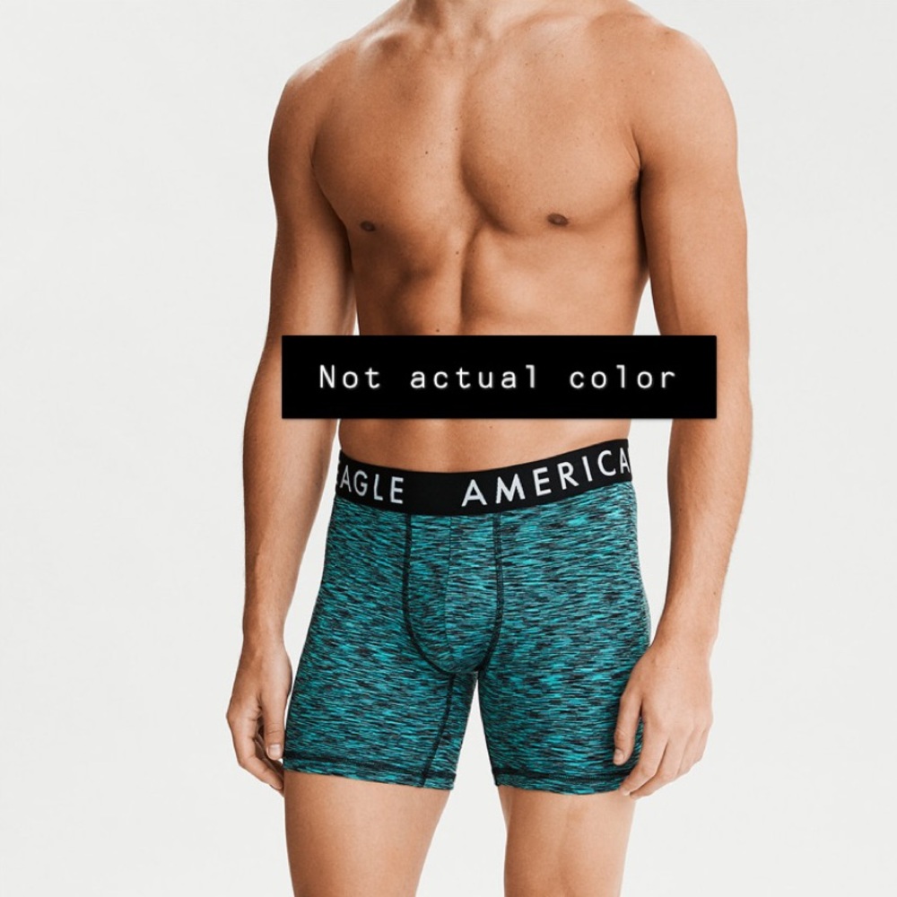 NWT Space Dye 6” flex boxer brief
